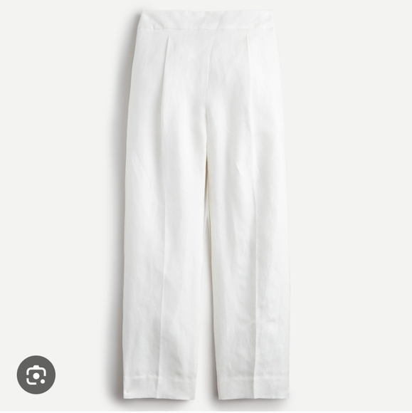 J.CREW WOMEN'S LINEN CROP PANTS - Picture 7 of 7